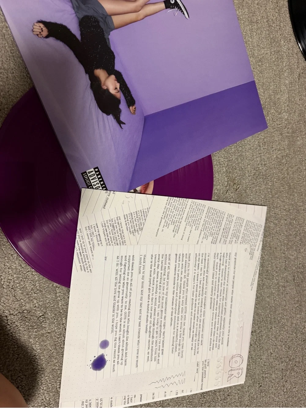 olivia rodrigo target vinyl